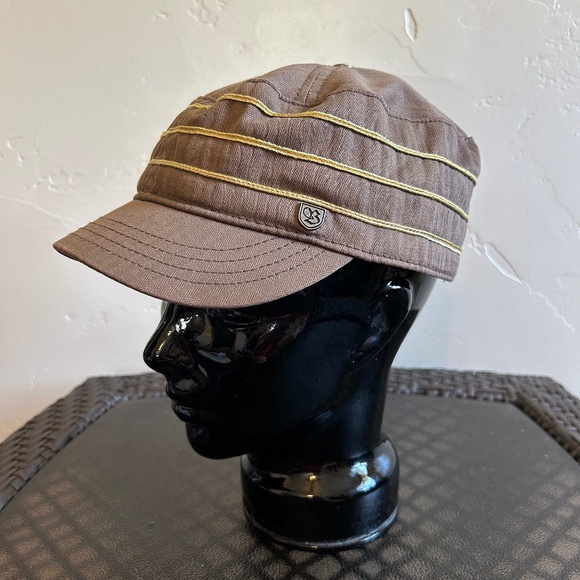 Brixton Newsboy Cabby Small Billed Cap Hat Size M - Picture 1 of 9